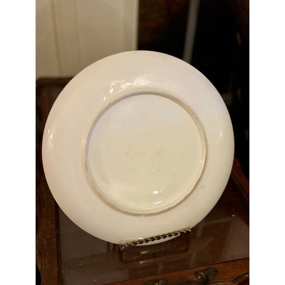 Vintage Japanese Imari Style Decorative Plate - Floral Motif - Picture 3 of 3